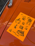 Foodie sticker sheet